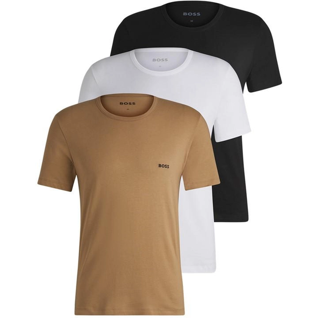 Hugo Boss 3-pack Classic T-shirts - Black